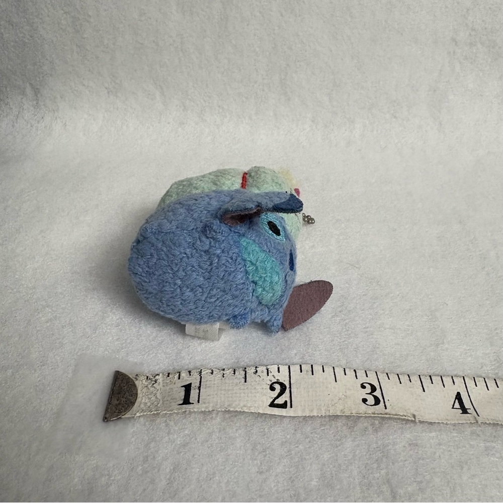 STITCH SCRUMP Tsum Tsum Plush Keychain Disney Japan - Picture 9 of 10